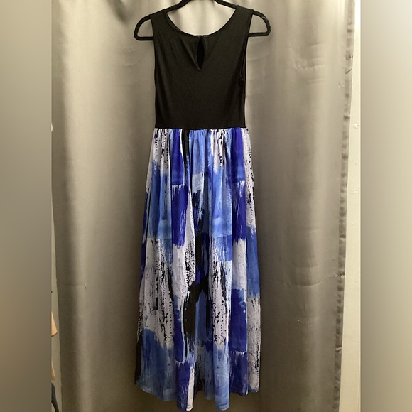 Apt.9 fit and flare sleeveless maxi dress size petite small - Picture 2 of 3